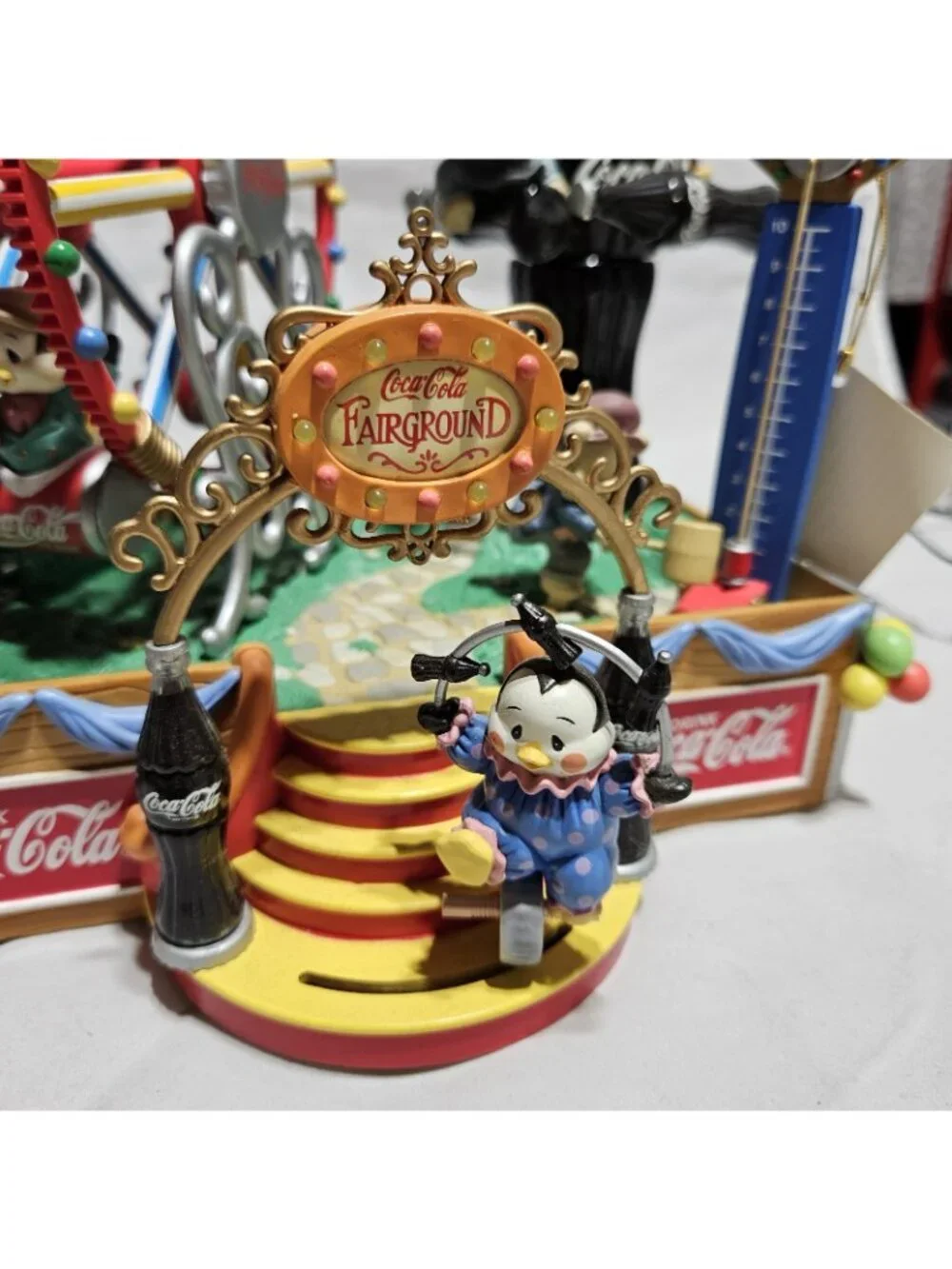 Coca Cola Multi Action Illuminated Deluxe Musical A Thirst For Fun 1994 With Box - Picture 4 of 16